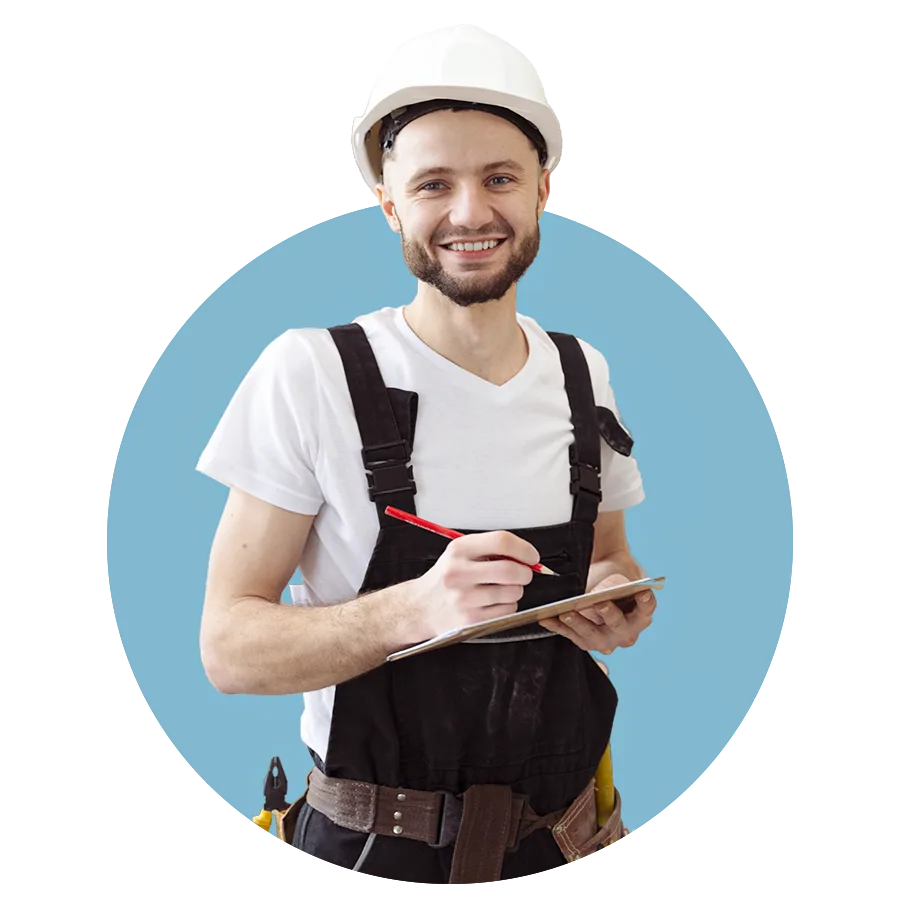 Ouvrier ABK Agencement Rénovation, travaux de menuiserie d'intérieur